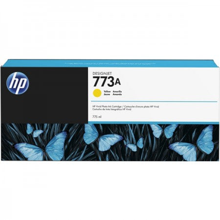 HP 773A (C1Q24A) Yellow Designjet Ink Cartridge (775 ml)