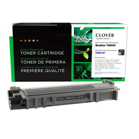 Clover Technologies Group, LLC Remanufactured Toner Cartridge for Brother TN630
