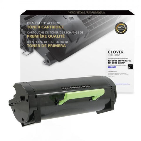 Clover Technologies Group, LLC Remanufactured High Yield Toner Cartridge for Dell B2360/B3460/B3465