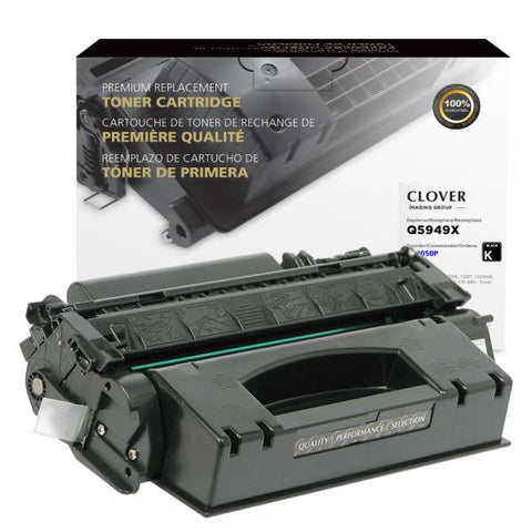 Clover Technologies Group, LLC Remanufactured High Yield Toner Cartridge (Alternative for HP Q5949X 49X) (6000 Yield)