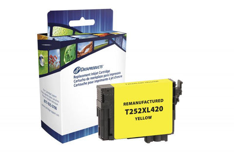 Epson Ink Line Remanufactured Epson Remanufactured T252XL420 Yellow High Yield Ink Cartridge