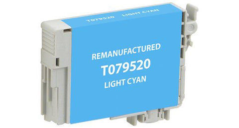 Epson Ink Line Remanufactured High Yield Light Cyan Ink Cartridge for Epson T079520