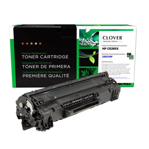 Clover Technologies Group, LLC Remanufactured Extended Yield Toner Cartridge for HP CE285A (HP 85A)