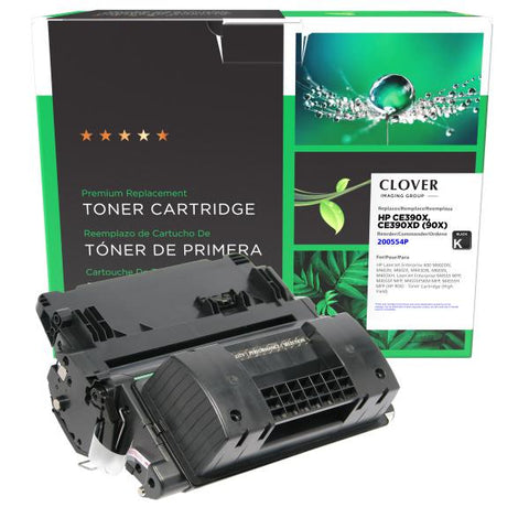 Clover Technologies Group, LLC Remanufactured High Yield Toner Cartridge for HP CE390X (HP 90X)