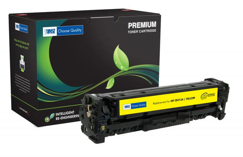 MSE Extended Yield Yellow Toner Cartridge for HP CE412A (HP 305A)