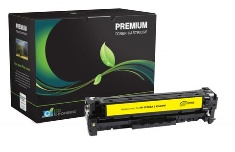 MSE Extended Yield Yellow Toner Cartridge for HP CF382A (HP 312A)