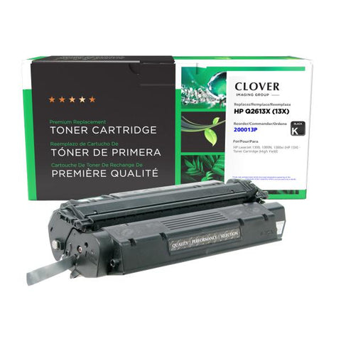 Clover Technologies Group, LLC Remanufactured High Yield Toner Cartridge for HP Q2613X (HP 13X)