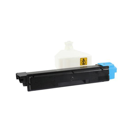 Clover Technologies Group, LLC Remanufactured Cyan Toner Cartridge (Alternative for Kyocera TK-592C) (5000 Yield)
