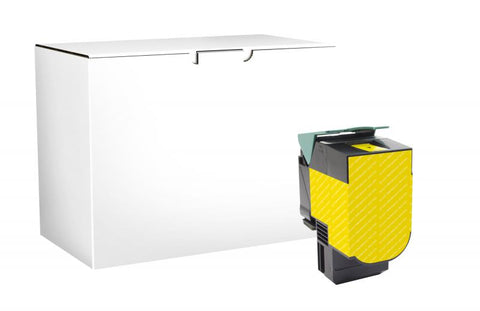 Clover Technologies Group, LLC Remanufactured High Yield Yellow Toner Cartridge for Lexmark CS310/CS410/CS510