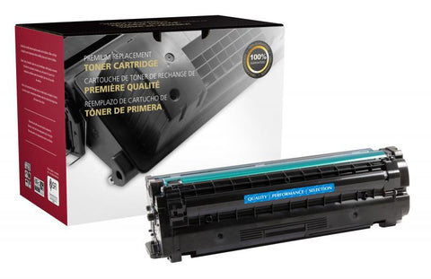 Clover Technologies Group, LLC Compatible High Yield Cyan Toner Cartridge for Samsung CLT-C506L/CLT-C506S