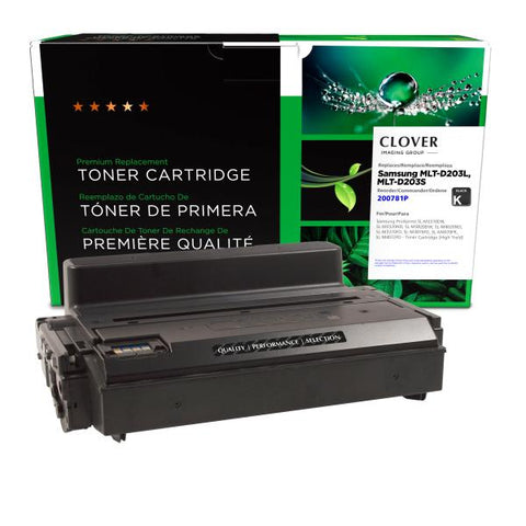 Clover Technologies Group, LLC Remanufactured High Yield Toner Cartridge (Alternative for Samsung MLT-D203L) (5000 Yield)