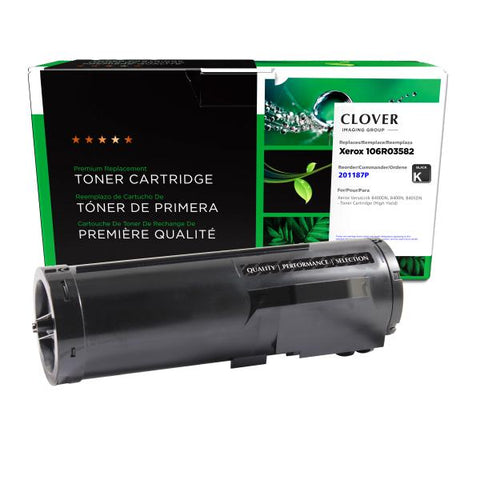 Clover Technologies Group, LLC High Yield Toner Cartridge for Xerox 106R03582