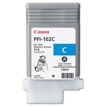 Canon PFI-102C - DYE INK CYAN 130ML