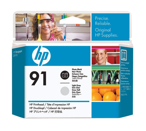 HP 91 (C9463A) Photo Black/Light Gray Printhead