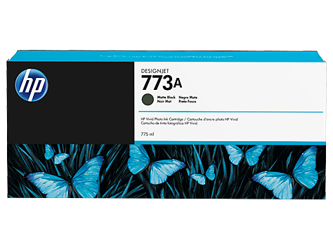 HP 773A (C1Q27A) Photo Black Designjet Ink Cartridge (775 ml)