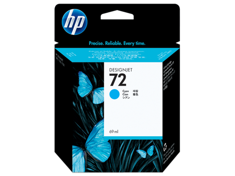 HP 72 (C9398A) Cyan Original Ink Cartridge (69 ml)
