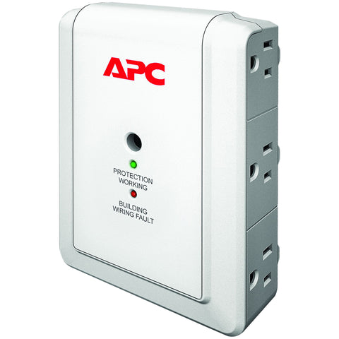 APC ESSEN SURGEARREST 6 OUTLET WALL MNT120V
