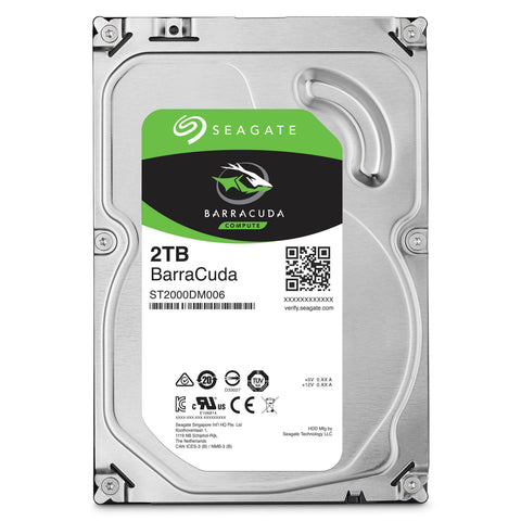 Seagate BarraCuda Desktop HDD 2TB