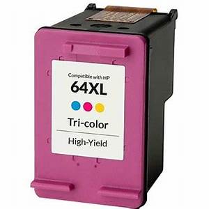 QCFL "64XL" HP HIGH YIELD TRI-COLOR INK
