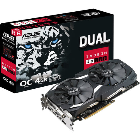 ASUS Computer International Dual Series RX 580 4GB OC Edit
