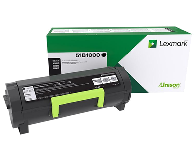 Lexmark MS317 MS417 MS517 MS617 MX317 MX417 MX517 MX617 Return Program Toner Cartridge (2500 Yield)