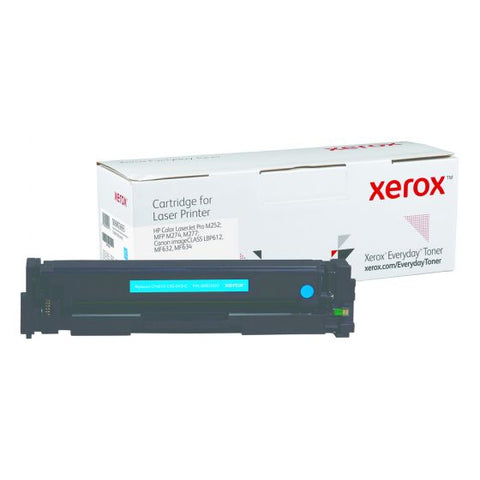Xerox<sup>&reg;</sup> Remanufactured Cyan High Yield Everyday Toner from Xerox, alternate for HP CF401X, Canon CRG-045HC