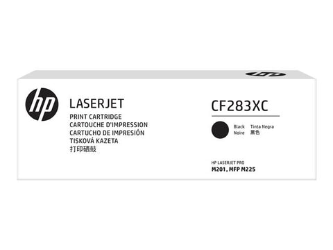 HP 83X (CF283XC) Black Original LaserJet Toner Cartridge (2200 Yield)