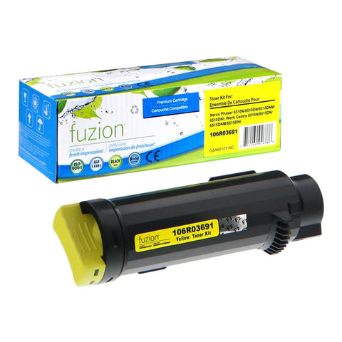 Fuzion Xerox 106R03692 Compatible Toner - Yellow