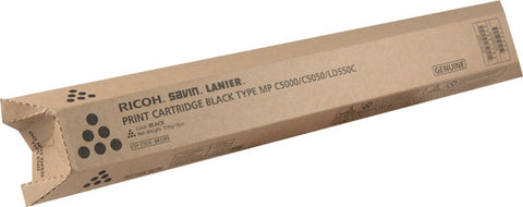 Ricoh Aficio MP C4000 C5000 Lanier LD540 LD550 Savin C4040 C5050 Black Toner Cartridge (510 gm) (23000 Yield)