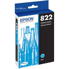 Epson T822, Cyan Ink Cartridge