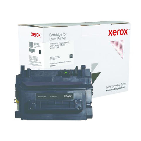 Xerox<sup>&reg;</sup> Remanufactured Black Standard Yield Everyday Toner from Xerox, Alternate for HP CE390A