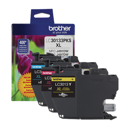 Brother High Yield Cyan/Magenta/Yellow Ink Cartridge Multipack