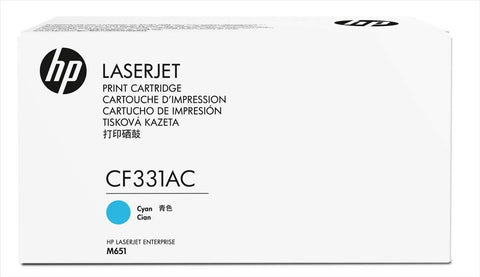 HP CF331AC Cyan 15,000 Yield Contracted Toner