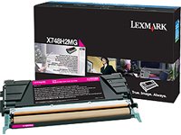 Lexmark High Yield Magenta Toner Cartridge (10000 Yield) (For Use in Model X748)