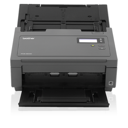 Brother Workhorse PDS-6000 Color Desktop Scanner (80 ppm) (8-bit Grayscale) (24-bit Color) (8.5" x 236") (600 x 600 dpi) (Duplex) (USB) (Energy Star) (100 Sheet DADF)