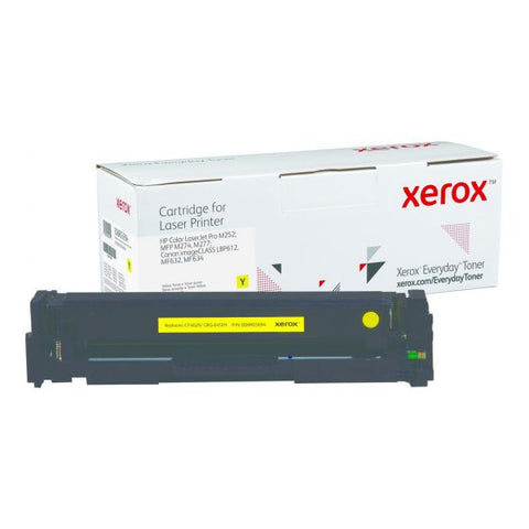 Xerox<sup>&reg;</sup> Remanufactured Yellow High Yield Everyday Toner from Xerox, alternate for HP CF402X, Canon CRG-045HY