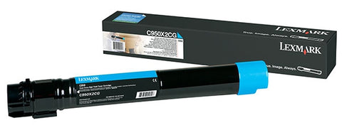 Lexmark International, Inc C950 High Yield Cyan Toner Cartridge (22000 Yield)