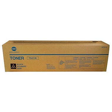 Konica Minolta TN411K BLACK TONER CARTRIDGE FOR USE IN BIZHUB C451 ESTIMATED YIE
