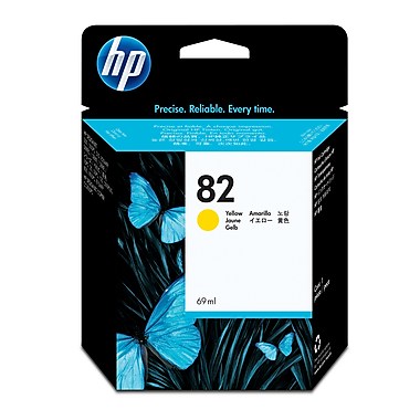 HP 82 (C4913A) Yellow Original Ink Cartridge (69 ml)
