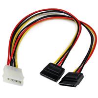 StarTech LP4 TO 2 SATA INTERNAL POWER Y SPLITTER CABLE