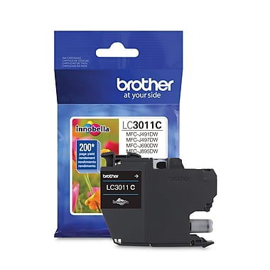 Brother LC3011CS Standard-yield Cyan Ink Cartridge