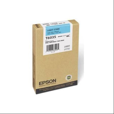 Epson Stylus Pro 7800 7880 9800 9880 Light Cyan UltraChrome K3 Ink Cartridge (220 ml)