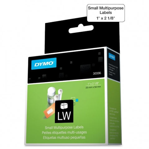 3M LabelWriter Small Multipurpose Labels White (1 x 2-1/8")