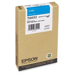 Epson Stylus Pro 7800 7880 9800 9880 Cyan UltraChrome K3 Ink Cartridge (220 ml)