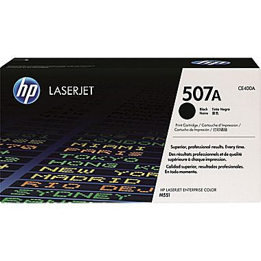 HP HP 507A (CE400A) Black Original LaserJet Toner Cartridge (5500 Yield)