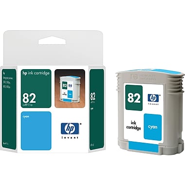HP 82 (C4911A) Cyan Original Ink Cartridge (69 ml)