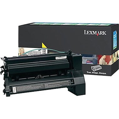Lexmark C782 X782e Extra High Yield Yellow Return Program Toner Cartridge (15000 Yield)
