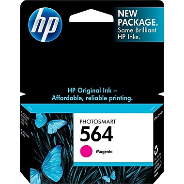 HP 564 (CB319WN) Magenta Original Ink Cartridge (300 Yield)