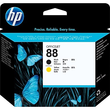 HP 88 (C9381A) Black/Yellow Printhead