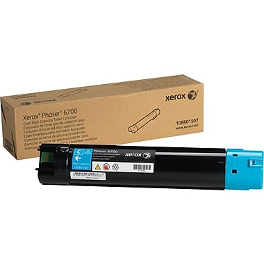 Xerox Phaser 6700 High Capacity Cyan Toner Cartridge (12000 Yield)